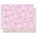 Ursus PAPER-TAGS BABY "PAULINE",300G,5 BL,JE18ST