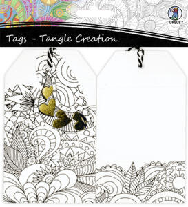Ursus TAGS TANGLE CREATION MOTIV 04 HERZ