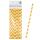 Ursus PAPIERSTROHHALME S STREIFEN ORANGE