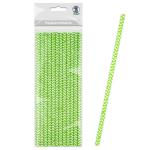 Ursus PAPIERSTROHHALME S CHEVRON GRÜN