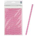 Ursus PAPIERSTROHHALME M CHEVRON EOSIN