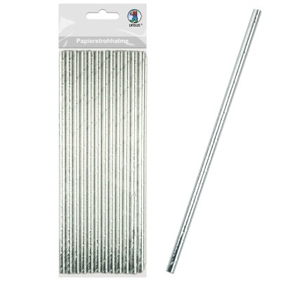 Ursus PAPIERSTROHHALME S SILBER