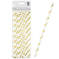 Ursus PAPIERSTROHHALME S HERZEN GOLD