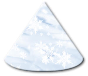 Ursus LAMPENSCHIRMCHEN 10ST.ELEMENTE SCHNEE