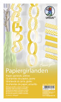 Ursus PAPIERGIRLANDEN "BASIC GELB"