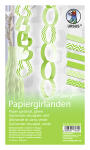Ursus PAPIERGIRLANDEN "BASIC GRÜN"