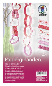 Ursus PAPIERGIRLANDEN "LOVE"