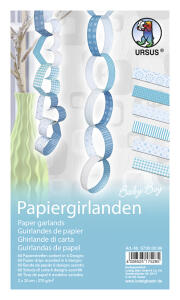 Ursus PAPIERGIRLANDEN "BABY BOY"
