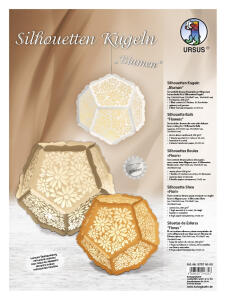 Ursus SILHOUETTEN-KUGELN "BLUMEN 03" 300G.