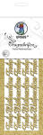 Ursus DESIGNSCHRIFTEN "FROHE WEIHNACHTEN" GOLD