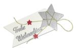 Ursus DESIGNSCHRIFTEN "FROHE WEIHNACHTEN" SILBER