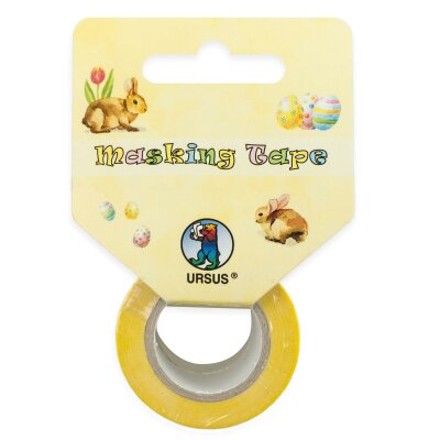 Ursus MASKING TAPE 15/30MMx10M 2RL.SORT.SCHÖNE OSTERTAGE