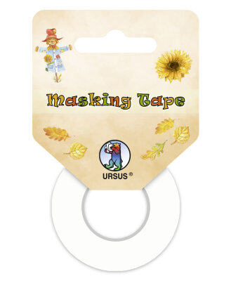 Ursus MASKING TAPE 15/30MMx10M 2RL.SORT.HERBST