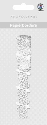Ursus PAPIER-BORDÜREN "WEISS"