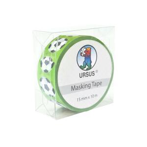Ursus MASKING TAPE 15MMx10M FUSSBALL 1