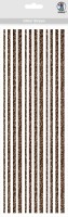 Ursus GLITTER STRIPES JE 3ST 2,5-4-5-6MMX305MM,BRAU