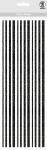 Ursus GLITTER STRIPES JE 3ST 2,5-4-5-6MMX305MM,SCHW