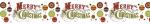 Ursus MASKING TAPE 30MMx10M 44 "MERRY CHRISTMAS"