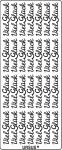 Ursus KREATIV STICKER 10x23CM,MOTIV 06,1ST.GOLD