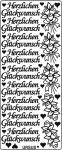 Ursus KREATIV STICKER 10x23CM,MOTIV 08,1ST.GOLD