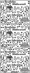 Ursus KREATIV STICKER 10x23CM,MOTIV 09,1ST.GOLD