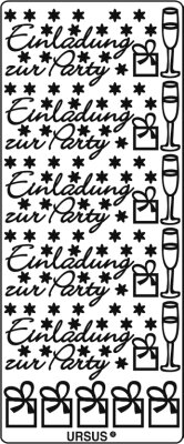 Ursus KREATIV STICKER 10x23CM,MOTIV 116,1ST.GOLD