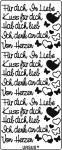 Ursus KREATIV STICKER 10x23CM,MOTIV 119,1ST.GOLD