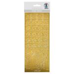 Ursus KREATIV STICKER 10x23CM,MOTIV 125,1ST.GOLD