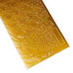 Ursus KREATIV STICKER 10x23CM,MOTIV 125,1ST.GOLD