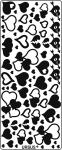 Ursus KREATIV STICKER 10x23CM,MOTIV 26,1ST.GOLD