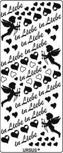 Ursus KREATIV STICKER 10x23CM,MOTIV 27,1ST.GOLD