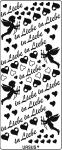 Ursus KREATIV STICKER 10x23CM,MOTIV 27,1ST.GOLD