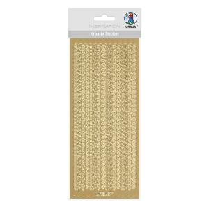Ursus KREATIV STICKER 10x23CM,MOTIV 34,1ST.GOLD