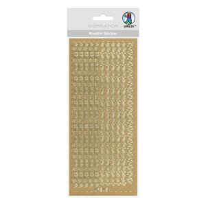 Ursus KREATIV STICKER 10x23CM,MOTIV 35,1ST.GOLD