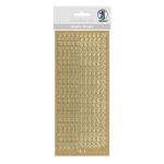 Ursus KREATIV STICKER 10x23CM,MOTIV 35,1ST.GOLD