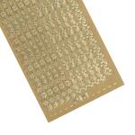Ursus KREATIV STICKER 10x23CM,MOTIV 35,1ST.GOLD