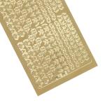 Ursus KREATIV STICKER 10x23CM,MOTIV 38,1ST.GOLD