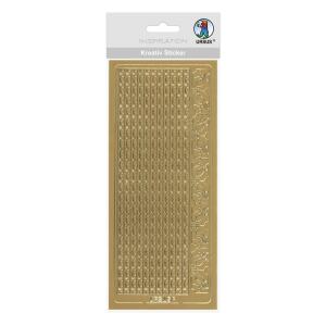 Ursus KREATIV STICKER 10x23CM,MOTIV 40,1ST.GOLD