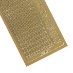 Ursus KREATIV STICKER 10x23CM,MOTIV 40,1ST.GOLD