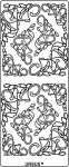 Ursus KREATIV STICKER 10x23CM,MOTIV 46,1ST.GOLD
