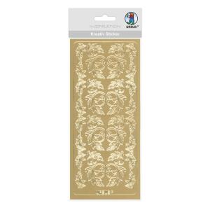 Ursus KREATIV STICKER 10x23CM,MOTIV 48,1ST.GOLD