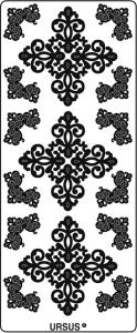 Ursus KREATIV STICKER 10x23CM,MOTIV 50,1ST.GOLD