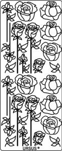 Ursus KREATIV STICKER 10x23CM,MOTIV 52,1ST.GOLD