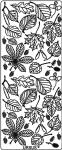 Ursus KREATIV STICKER 10x23CM,MOTIV 54,1ST.GOLD