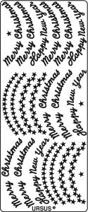 Ursus KREATIV STICKER 10x23CM,MOTIV 61,1ST.GOLD