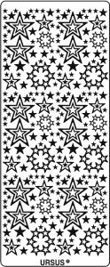 Ursus KREATIV STICKER 10x23CM,MOTIV 65,1ST.GOLD