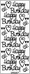 Ursus KREATIV STICKER 10x23CM,MOTIV 78,1ST.GOLD