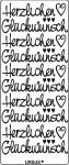 Ursus KREATIV STICKER 10x23CM,MOTIV 79,1ST.GOLD