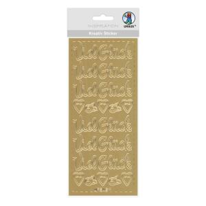 Ursus KREATIV STICKER 10x23CM,MOTIV 81,1ST.GOLD