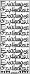 Ursus KREATIV STICKER 10x23CM,MOTIV 82,1ST.GOLD